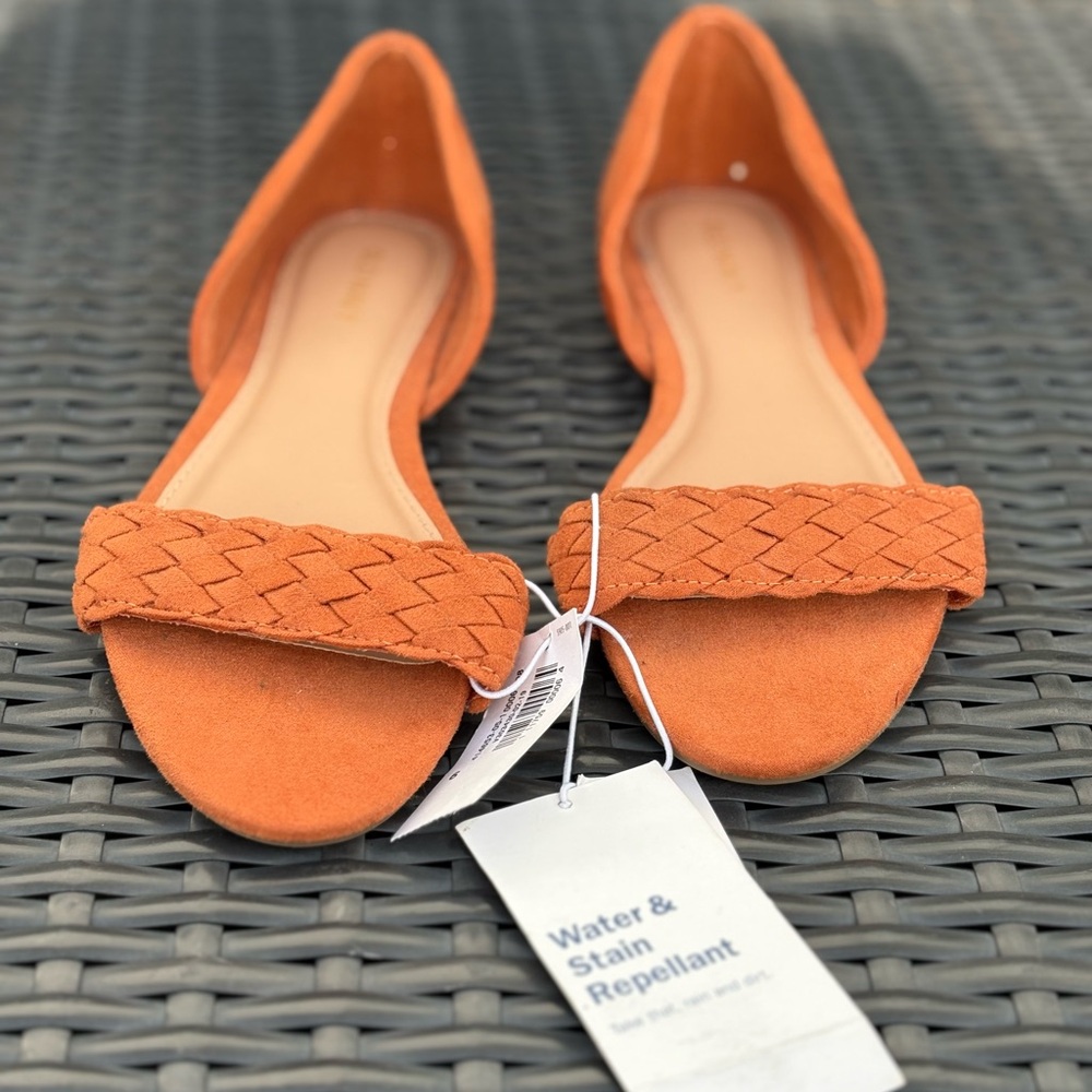 Women's Orange Flats
